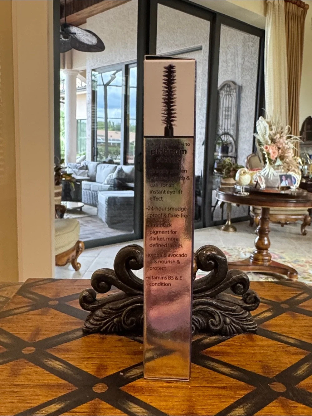 tarte platinum Silver Mascara Tube with Black Wand